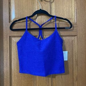 Spacedye Slim Racerback Cropped Tank